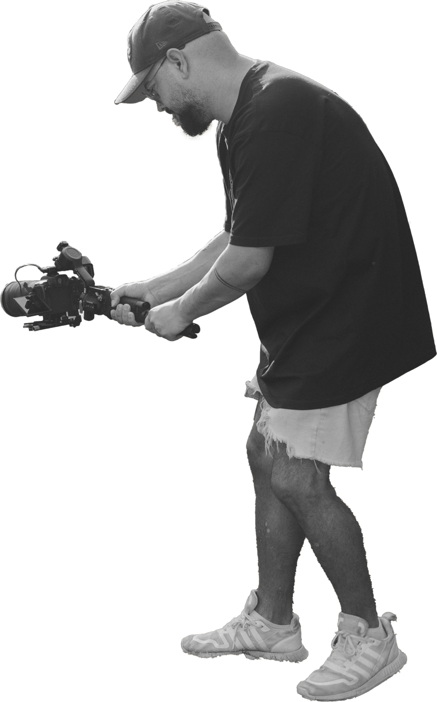 KILR Studios team member with camera